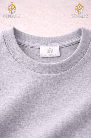 Çocuk Unisex SUNNY BOY SIYAH Baskılı Bisiklet Yaka Tişört - Şort Takım
