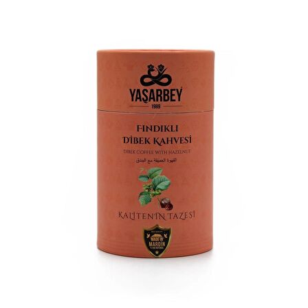 YAŞARBEY FINDIKLI DİBEK KAHVESİ 400 GR (HEDİYELİK KUTU)