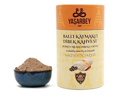 YAŞARBEY BALLI KAYMAKLI DİBEK KAHVESİ 400 GR (HEDİYELİK KUTU)