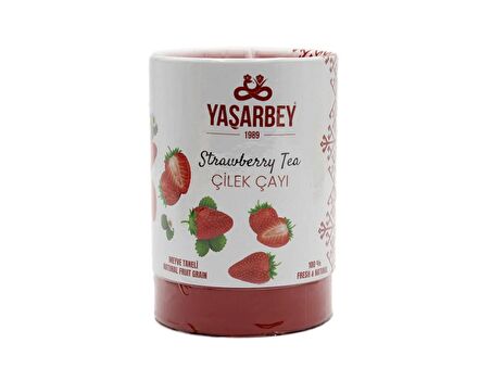 YAŞARBEY ÇİLEK ÇAYI 200 GR (HEDİYELİK KUTU)