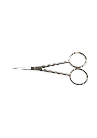 009-400 Ayrık Saplı Nakış Makası No: 4 İnç / 10,16 Cm - Nikel Kaplama