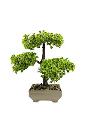 Dekoratif Masaüstü 25cm Bonsai Yapay Ağaç