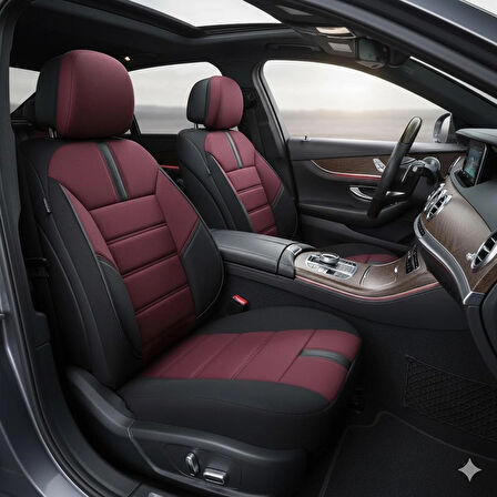 Yıldız BOS Serisi Mazda 626 İle Uyumlu Tam Set Oto Koltuk Kılıfı