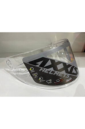 Kask Camı Draken V-18c 3.nesil Şeffaf (clear)