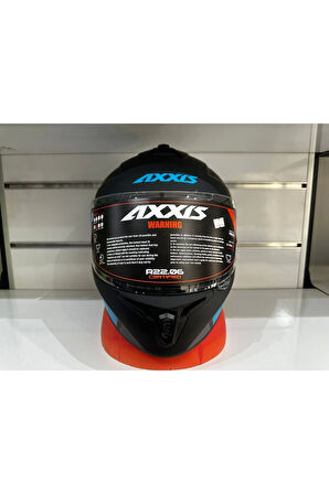 KASK AXXİS DRAKEN S B4 SLIDE MAT FLOUR BLUE/BLACK