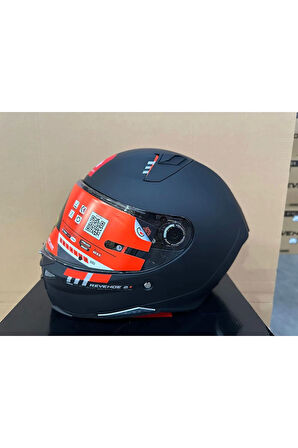KASK MT REVENGE 2 S A1 MAT SİYAH