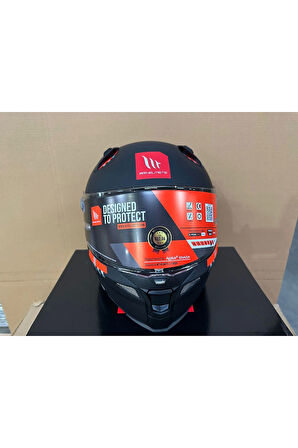 KASK MT REVENGE 2 S A1 MAT SİYAH