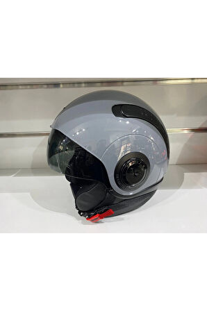 Kask Nexx Sx.10 Nardo Gri Çenesiz Güneş Gözlüklü