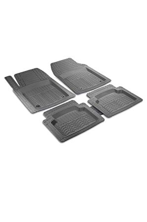 Seat Altea 2004-2015 Araca Uyumlu Deluxe Derin Havuzlu Siyah Oto Paspas Takımı