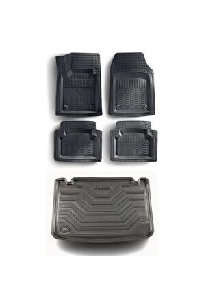 Kia Sorento 2003-2009 4d Kutulu  uyumlu  Paspas Ve 3d Bagaj Havuzu