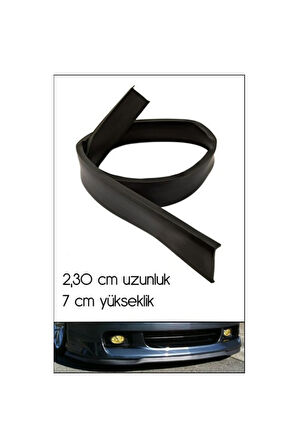 Daewoo Lublin Uyumlu Kırılmaz Ön Tampon Eki Siyah Lip