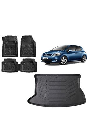 Toyota Auris 2008 Model 3d Bagaj Havuzu ve 4D Luxury Havuzlu Paspas