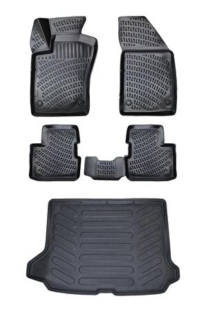 Subaru Forester 2008-2012 4d Araca Özel Paspas Ve Bagaj Havuzu
