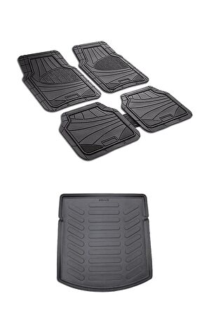 Opel Vectra C 2002-2008 Lüx Dekoratif uyumlu  Paspas Ve 3d Bagaj Havuzu