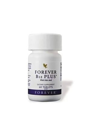 Forever B12 Plus Folik Asit ve B12 İçeren Takviye Edici Gıda 60 Tablet