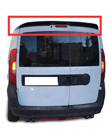 OPEL COMBO 3 2012-2017 ÇİFT KAPI FİBER SPOİLER (( BOYASIZ ))