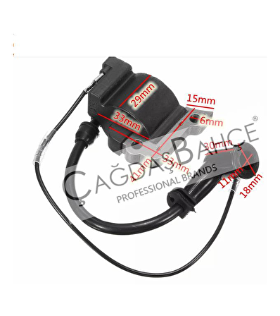 HUSQVARNA 51 / 55 / 61 / 268 / 272  MOTORLU TESTERE ELEKTRONİK ATEŞLEME BOBİNİ 