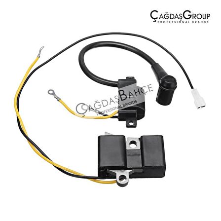 HUSQVARNA 61 / 268 ESKİ TİP ELEKTRONİK ATEŞLEME BOBİNİ SET HALİNDE