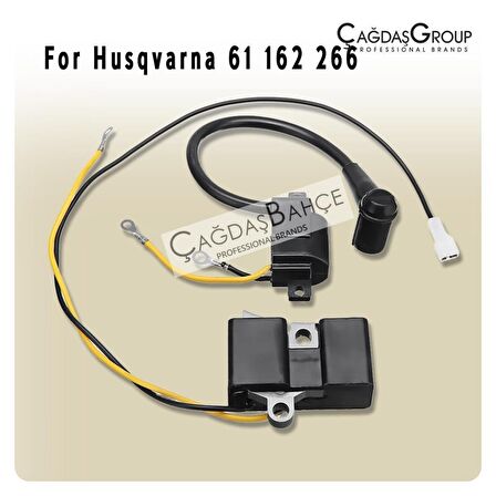 HUSQVARNA 61 / 268 ESKİ TİP ELEKTRONİK ATEŞLEME BOBİNİ SET HALİNDE