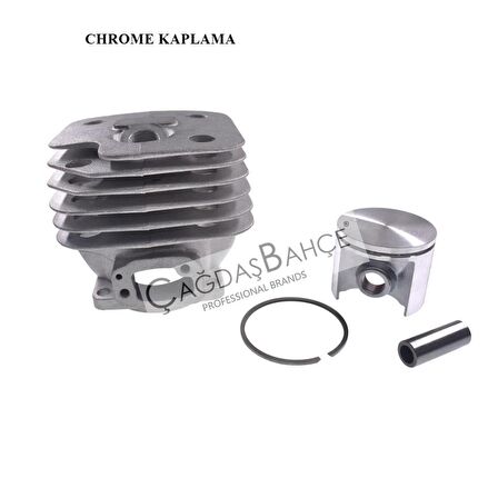 HUSQVARNA 268 TESTERE CHROME SİLİNDİR PİSTON SETİ 50 mm