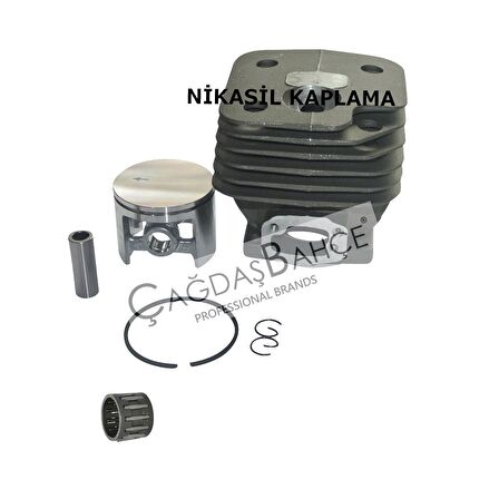 HUSQVARNA 272 TESTERE NİKASİL SİLİNDİR PİSTON SETİ 52 mm