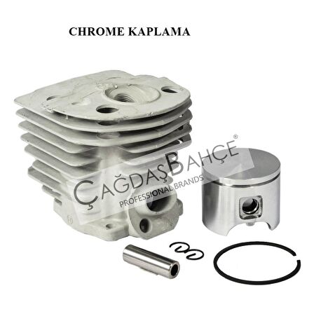 HUSQVARNA 55 / 51TESTERE CHROME SİLİNDİR PİSTON SETİ 46 mm