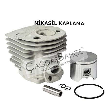 HUSQVARNA 55 /51 TESTERE NİKASİL SİLİNDİR PİSTON SETİ 46 mm