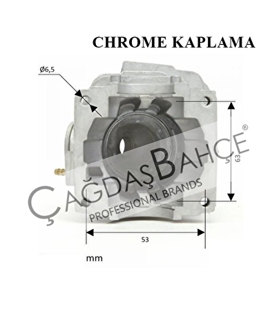 STİHL MS290 MOTORLU TESTERE CHROME SİLİNDİR PİSTON SETİ 46 mm