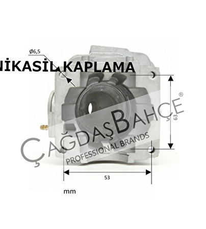 STİHL MS290 MOTORLU TESTERE NİKASİL SİLİNDİR PİSTON SETİ 46 mm