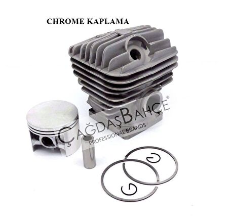 STİHL MS460 / MS046 TESTERE CHROME SİLİNDİR PİSTON SETİ 52 mm