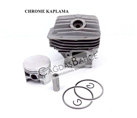STİHL MS460 / MS046 TESTERE CHROME SİLİNDİR PİSTON SETİ 52 mm