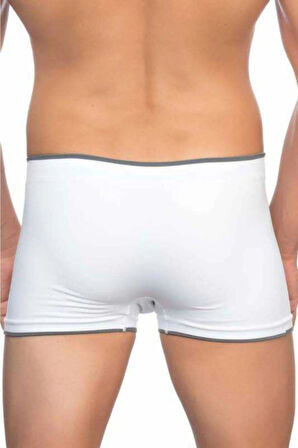 Erkek Siyah Dikişsiz Boxer 2103