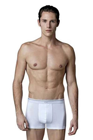 Erkek Beyaz Compact Boxer 2'li Ers008