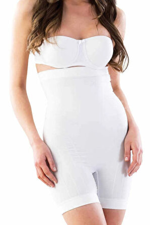 Kadın Yüksek Bel Ince Boxer 7026