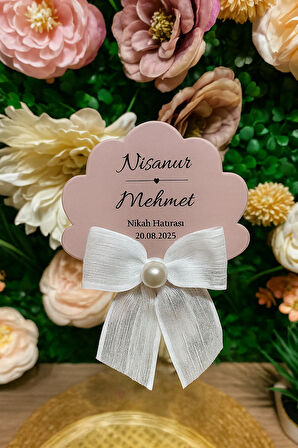 UV Baskı Pleksi Magnet Söz, Nişan, Nikah, Düğün, Kına 10 Adet