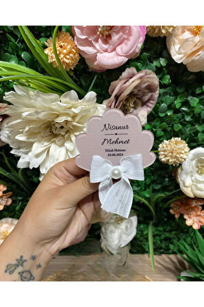 UV Baskı Pleksi Magnet Söz, Nişan, Nikah, Düğün, Kına 10 Adet