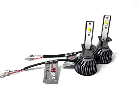 Femex Yeni Eco Power H1 Şimşek Etkili Led Xenon 50W 9.000 Lumen