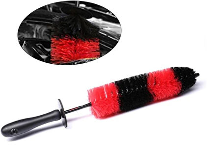 Protec Jant Lastik Davlumbaz Egzost Motor Temizleme Fırçası