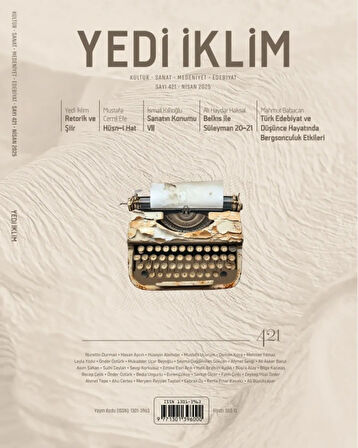 Yedi İklim Dergi 421.Sayı Nisan 2025