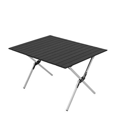 Yek Outdoor 4 Kişilik Kamp Masası ve Sandalye Seti - Siyah