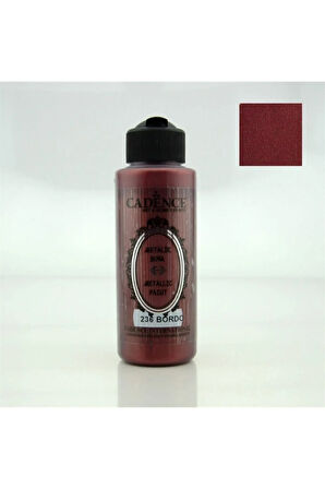 Metalik Sedefli Boya 120ml.236 Bordo