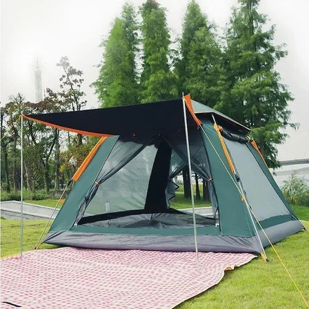 Yek Outdoor 4 Kişilik Tam Otomatik Tenteli Kamp Çadırı 240x240x160