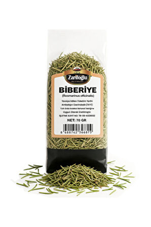 Biberiye Otu Bitkisi Şifalı Bitkiler 70 gr