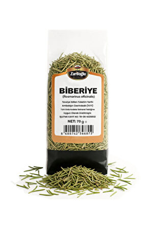 Biberiye Otu Bitkisi Şifalı Bitkiler 70 gr
