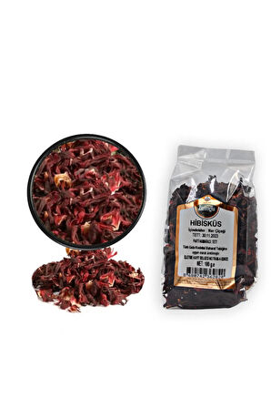 Hibisküs Nar Çiçeği Otu Bitkisi Şifalı Bitkiler Mekke Gülü Hibüsküs Hübüsküs 100 gr