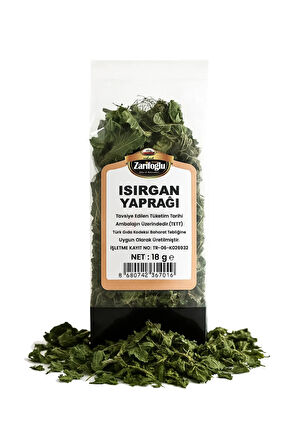 Isırgan Yaprağı Bitkisi Otu Şifalı Bitkiler 18 gr