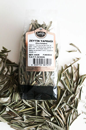 Zeytin Yaprağı Bitkisi Otu Şifalı Bitkiler 44 gr