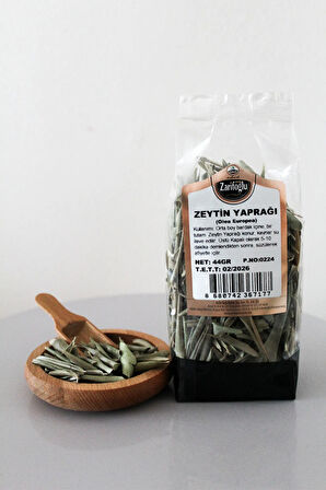 Zeytin Yaprağı Bitkisi Otu Şifalı Bitkiler 44 gr