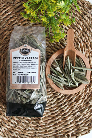 Zeytin Yaprağı Bitkisi Otu Şifalı Bitkiler 44 gr