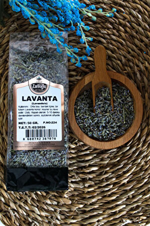 Lavanta Çiçeği Otu Bitkisi Şifalı Bitkiler 50 gr